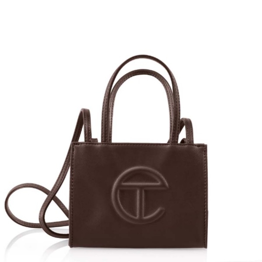 TELFAR Small Chocolate Shopping Tote